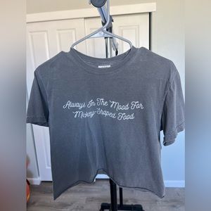 Disney Snacks Crop Top